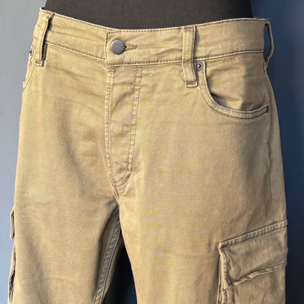 Polo Ralph Lauren Cargo Pants | 34x30 | Military Green Paratrooper Utility Y2K